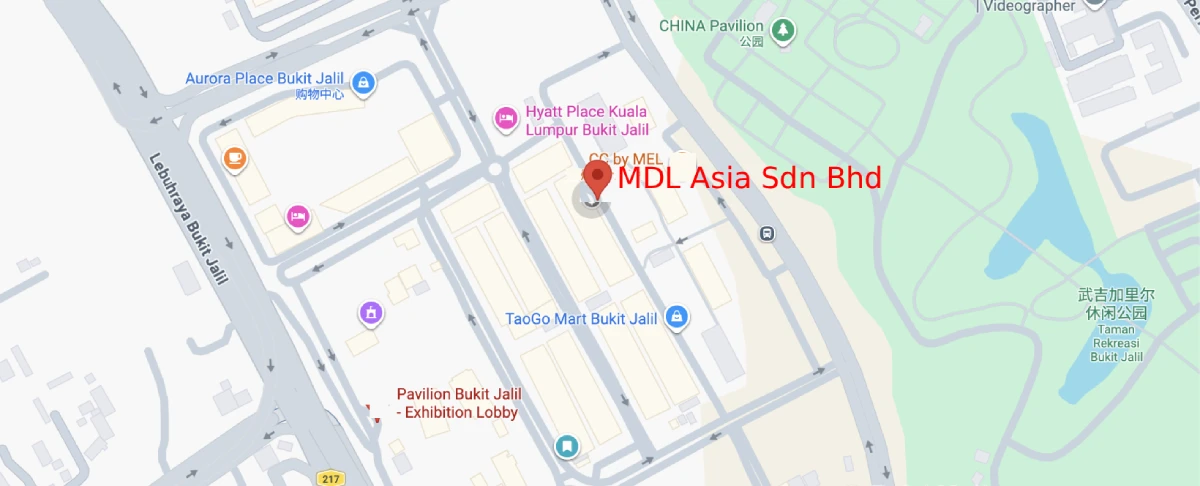 MDL Asia Office Location - Bukit Jalil, Kuala Lumpur